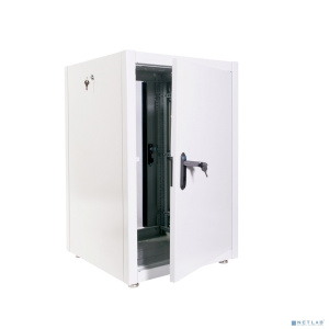 ЦМО Шкаф телекоммуникационный напольный ЭКОНОМ 18U (600 х 800) дверь стекло, дверь металл ШТК-Э-18.6.8-13АА
