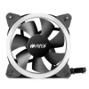 Корпус HIPER вентилятор для корпуса/ Single ring, RGB fan HCF1251-03, 120*120*25mm (38.5CFM, 1200RPM, 3+4PIN)