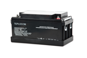 (435) Бастион TEPLOCOM 65Ач АКБ СК 12В/65 Ач/T7-M6/Срок службы — 12 лет/1 г.г