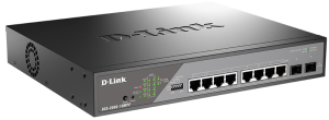 Коммутатор D-Link Настраиваемый L2 PoE-коммутатор, 8x1000Base-T PoE 802.3bt 90 Вт, 2x1000Base-X SFP, PoE-бюджет 242 Вт, дальность PoE до 250 м Коммутатор D-Link Настраиваемый L2 PoE-коммутатор, 8x1000Base-T PoE 802.3bt 90 Вт, 2x1000Base-X SFP, PoE-бюджет 242 Вт, дальность PoE до 250 м
