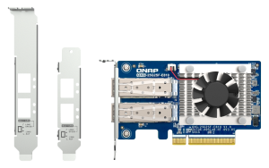 Сетевая карта QNAP Expansion Card QXG-25G2SF-E810 PCIe Gen4 x8, 2x25GbE(SFP28)