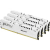 Память оперативная/ Kingston 64GB 6000MT/s DDR5 CL40 DIMM (Kit of 4) FURY Beast White XMP Память оперативная/ Kingston 64GB 6000MT/s DDR5 CL40 DIMM (Kit of 4) FURY Beast White XMP