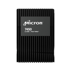 Micron 7450 MAX 3.2TB NVMe U.3 (15mm) PCIe NVMe Gen4 1x4 (v1.4) R6800/W5300MB/s 3D TLC MTTF 2М 1M/390K IOPS 17500TBW SSD Enterprise Solid State Drive,