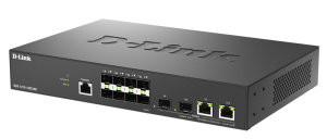коммутатор Управляемый L2 коммутатор, 8x1000Base-X SFP, 2xCombo 10GBase-T/SFP+, защита от статического электричества до 6 кВ, CLI, консольный порт RJ-