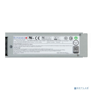 Supermicro PWS-606P-1R Блок питания SuperMicro 1U 600W Redundant Short Depth High Efficiency Power Supply