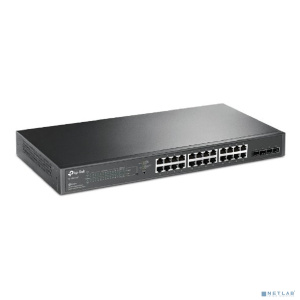 TP-Link TL-SG2428P Коммутатор JetStream Smart с 24 гигабитными портами PoE+ и 4 портами SFP
