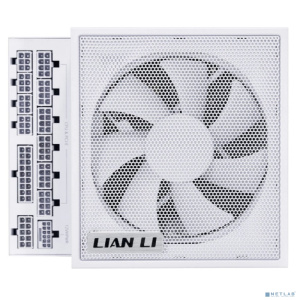 Lian Li Блок питания EG0850 / White / ATX 3.1, 850W, 80 PLUS Platinum, PCIe 5.1, APFC, USB HUB, 120mm FDB Fan, Fully Modular / G9P.EG0850.WE00.RU