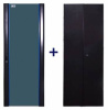 Комплект дверей Lanmaster Business TWT-CBB-DR47-8X-S-G1 черный (упак.:2шт)