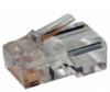 Коннектор Lanmaster (TWT-PL12-6P6C/100) кат.3 RJ12 прозрачный Коннектор Lanmaster (TWT-PL12-6P6C/100) кат.3 RJ12 прозрачный