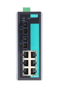 Коммутатор 6 x 10/100BaseTX, 2 x 100BaseFX (многомодовое оптоволокно)