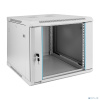 Exegate EX298602RUS Шкаф телекоммуникационный 19" настенный 9U ExeGate EC-WM-9U.600.G.GREY (19”, 9U, 600x600x500mm (ШхГхВ), передняя дверь закаленное