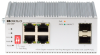 Коммутатор ORIGO Промышленный управляемый L2 PoE-коммутатор, 4x1000Base-T PoE, 2x1000Base-X SFP, PoE-бюджет 60 Вт, защита от статического электричеств