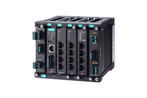 Модульный управляемый коммутатор 2 уровня с 4 портами Gigabit Ethernet, 2 слотами для установки 4-портовых модулей GE/FE (до 8 портов), 2 слотами для