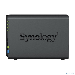 Synology DS223 Сетевое хранилище NAS, слоты 2x2.5"/3.5" SATA3, 1x1 Гбит/с, 3xUSB 3.X, Realtek RTD1619B/4x1.7 ГГц, DDR4 2Gb, 60W