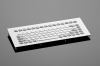 Встраиваемая силиконовая клавиатура в металлическом корпусе