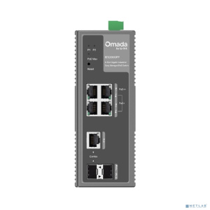 TP-Link IES206GPP Omada 6-портовый гигабитный индустриальный коммутатор Easy Managed с 3 портами PoE+ и 1 портом PoE++