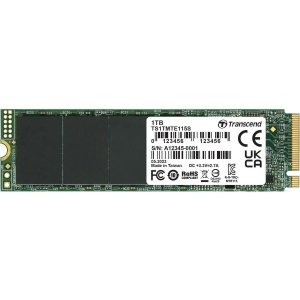 Накопитель Transcend SSD PCI-E 3.0 x4 1Tb TS1TMTE115S 115S M.2 2280 0.2 DWPD