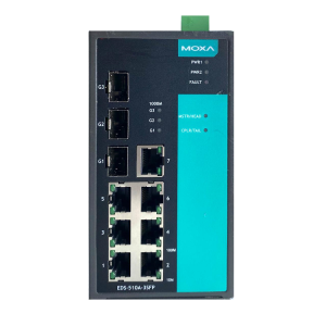 Управляемый коммутатор 7 x 10/100BaseTX, 3 x Gigabit SFP (оптика), с расширенным диапазоном температур<br><br><b>Причина уценки: </b>Коммутатор полнос