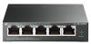 коммутатор TP-Link TL-SG105MPE, Коммутатор Easy Smart с 5 гигабитными портами (4 порта PoE+), 802.3af/at, бюджет PoE — 120 Вт, стальной корпус