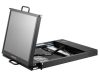 Консоль для стойки 19", высота 1U, дисплей 19"TFT LCD, 1280x1024, 1 x USB,1 х DVI-D русифицированная клавиатура, тачпад, 90 ~ 264 В AC
