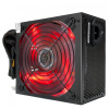 CROWN Блок питания CM-PS650W PLUS RTL (ATX 650W, EMI/CE, 20+4in 400mm, 140mm red LED FAN, SATA*4, IDE*4, FDD*1, 4+4pin, 6pin PCI-E*1, кабель питания 1