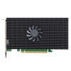 Плата расширения HighPoint SSD7505, PCIe 4.0 x16, Ports: 4x M.2 (2242/2260/2280/2210), Board: Full Height, Full Length, Bootable, RAID: 0,1,10 ADD
