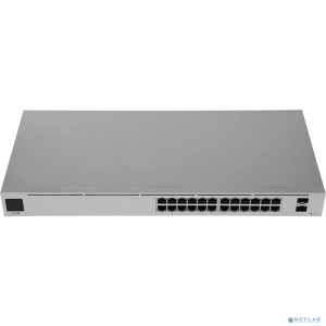 UBIQUITI USW-24-POE PoE-коммутатор в стойку, 24х 1G RJ45, 2х SFP, раздача 95 Вт UBIQUITI USW-24-POE PoE-коммутатор в стойку, 24х 1G RJ45, 2х SFP, раздача 95 Вт