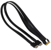 Supermicro CBL-SAST-1264-85 Slimline x8 (STR) to 2x Oculink x4 (STR),64CM,85 OHM,Ro Supermicro CBL-SAST-1264-85 Slimline x8 (STR) to 2x Oculink x4 (STR),64CM,85 OHM,Ro