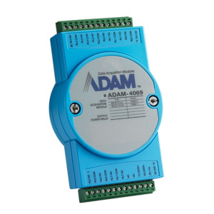 Модуль интерфейсный Advantech ADAM-4069-B Модуль релейного вывода, 8 каналов, Power Relay Output Module with Modbus