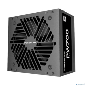 Powercase PW700 (80 Plus, ATX 2.31, 700W, APFC, DC-DC, 120mm Fan) / PS-700W-DC