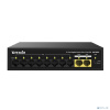TENDA SG110PC Коммутатор настольный 10-Ports 10/100/1000 Base-TX 8-Ports PoE(PoE бюджет 100W) TENDA SG110PC Коммутатор настольный 10-Ports 10/100/1000 Base-TX 8-Ports PoE(PoE бюджет 100W)