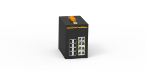 Управляемый коммутатор c 8 слотами 100/1000Base-X SFP , 8 портами 10/100/1000Base-T(X) (разъем RJ45), два входа питания 12 В пост., 24 В пост.