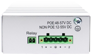 Коммутатор ORIGO Промышленный неуправляемый PoE-коммутатор, 4x1000Base-T PoE, 2x1000Base-X SFP, PoE-бюджет 60 Вт, защита от статического электричества