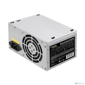 Exegate ES259589RUS/EX259589 Блок питания 350W Exegate AAA350, ATX, 8cm fan, 24p+4p, 2*SATA, 1*IDE