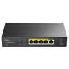 Маршрутизатор CUDY C200P 2-IN-1 SMB Router / AP Controller, 1 Gigabit Ethernet + 4 Gigabit PoE+ PSE Ports + 1 USB 3.0, PSE output up to 30Watts per po