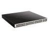 Коммутатор D-Link PROJ Управляемый L2 PoE-коммутатор, 48x1000Base-T PoE, 4xCombo 1000Base-T/SFP, PoE-бюджет 370 Вт, защита от статического электричест