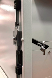 Шкаф коммутационный ЦМО (ШТВ-Н-6.6.5-4ААА-Т1) настенный 6U 600x500мм пер.дв.металл несъемн.бок.пан. 57кг серый уличный всепогодный с кондиционером с н