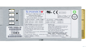 Supermicro PWS-1K62A-1R Блок питания 1600W, Titanium Level, Redundancy