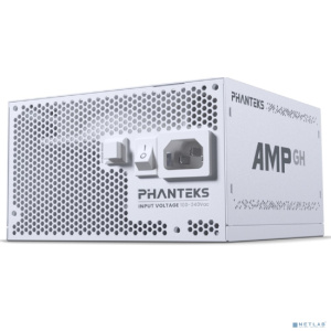 PHANTEKS AMP GH 1000W (80 Plus Platinum, ATX 3.1, PCIe 5.1, APFC, 120mm Fan, Fully Modular, White) / PH-P1000GH_WT01