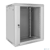 Exegate EX300267RUS Шкаф телекоммуникационный 19" настенный 15U ExeGate EC-WM-15U.600.G.GREY (19”, 15U, 600x600x769mm (ШхГхВ), передняя дверь закаленн