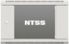Шкаф коммутационный NTSS Премиум (NTSS-W12U6060GS-2) настенный 12U 600x600мм пер.дв.стекл 60кг серый 515мм 26кг 220град. 635мм IP20 сталь укомплектова