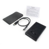 Корпус Gembird EE2-U3S-30P Внешний 2.5" черный, USB 3.0, SATA, до 2 Тб, пластик
