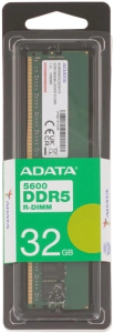 Оперативаня память ADATA DDR5 R-DIMM 32GB 5600MHz 1*32GB ECC Reg 1.1V CL46-45-45 SINGLE TRAY