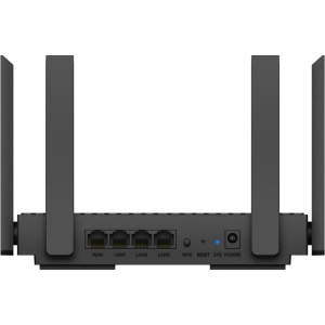 Маршрутизатор CUDY WR1500 AX1500 Gigabit Wi-Fi 6 Router Dual Band, Chipset Realtek, 802.11ax/ac/a/b/g/n, 1201Mbps at 5GHz + 300Mbps at 2.4GHz, 4 x 10/