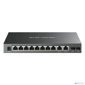 Mercusys MS112GMP 12-портовый гигабитный настольный коммутатор (8 портов PoE+)