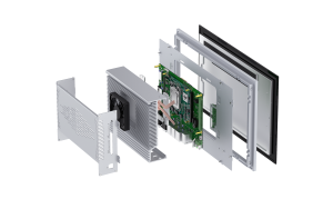 Промышленный панельный компьютер Nodka TPC6000-A174-T-6100-8G-SSD128G с комбинированной системой охлаждения (CPU TDP до 65Вт). Дисплей 17" с резистив