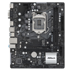 Asrock H410M-H/M.2 SE Soc-1200 Intel H370 2xDDR4 mATX AC`97 8ch(7.1) GbLAN+VGA+HDM