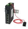 Промышленный PoE коммутатор Gigabit Ethernet OSNOVO SW-80402/ILS(port 90W,180W) Промышленный управляемый (L2+) HiPoE коммутатор Gigabit Ethernet на 4G