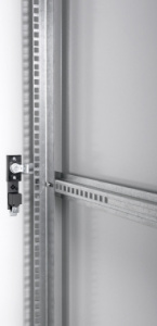 Шкаф коммутационный ЦМО (ШТК-Э-42.6.8-44АА) напольный 42U 600x800мм пер.дв.перфор. задн.дв.перфор. 2 бок.пан. направл.под закл.гайки 710кг серый 715мм