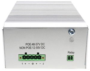 Коммутатор ORIGO Промышленный управляемый L2 PoE-коммутатор, 8x1000Base-T PoE, 4xCombo 1000Base-T/SFP, PoE-бюджет 185 Вт, защита от статического элект